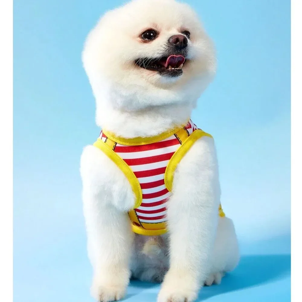 Dog Pet Ronald McDonald's Fast Food Shirt Graphic Prnt Costume Vest NWT Small